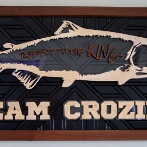 custom-sign-chinook-salmon-team-crozier